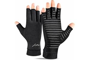 Dr. Arthritis Copper Arthritis Compression Gloves for Women and Men, Carpal Tunnel Gloves, Hand Brace for Arthritis Pain