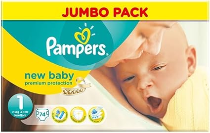 amazon pampers size 1