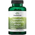 Swanson Valerian Chamomile Hops Sleep Complex 60 Capsules