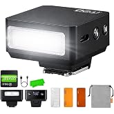 Godox iT20 R iT20R GODOX TTL/Manual Auto Mini Flash for Ricoh GR III | 700 Flashes, 1.5s Recycle, 45g Ultra-Compact Body, M/TTL modes, USB-C Charging, Magnetic Diffuser and Color Filters
