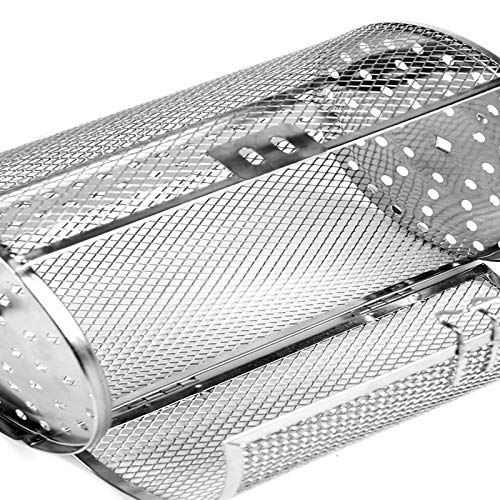 12"x5" Large Size Stainless Steel Beans Peanut Coffee Grill Basket for 38L or Above Capacity Oven Roaster