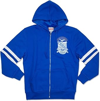 mens royal blue zip up hoodie