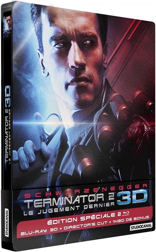 Amazon Com Terminator 2 Edition Limitee Blu Ray 3d 2d Steelbook Movies Tv