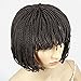 YXCHERISHAIR 10inch Small Box Braided Wigs Short for Black Women African American Short Bob Wigs Brown None Lace Front Synthetic Japanese Fiber Heat Resistant(10 inch, Brown)