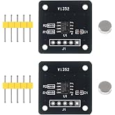 AOICRIE 2pcs MT6701 Magnetic Encoder Magnetic Induction Angle Measurement Sensor Module 3.3V 14bit High Precision Replace AS5600