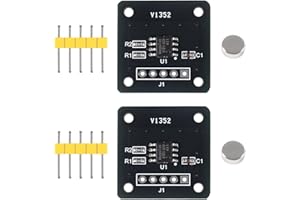 AOICRIE 2pcs MT6701 Magnetic Encoder Magnetic Induction Angle Measurement Sensor Module 3.3V 14bit High Precision Replace AS5600