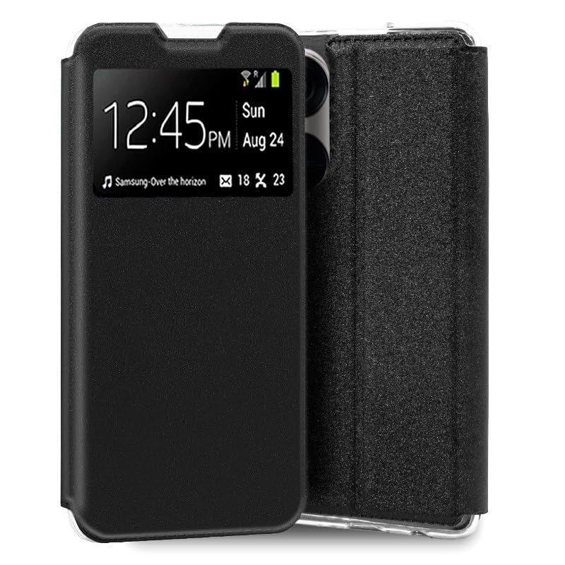 Cool Flip Cover for OPPO Reindeer 8T Smooth Black