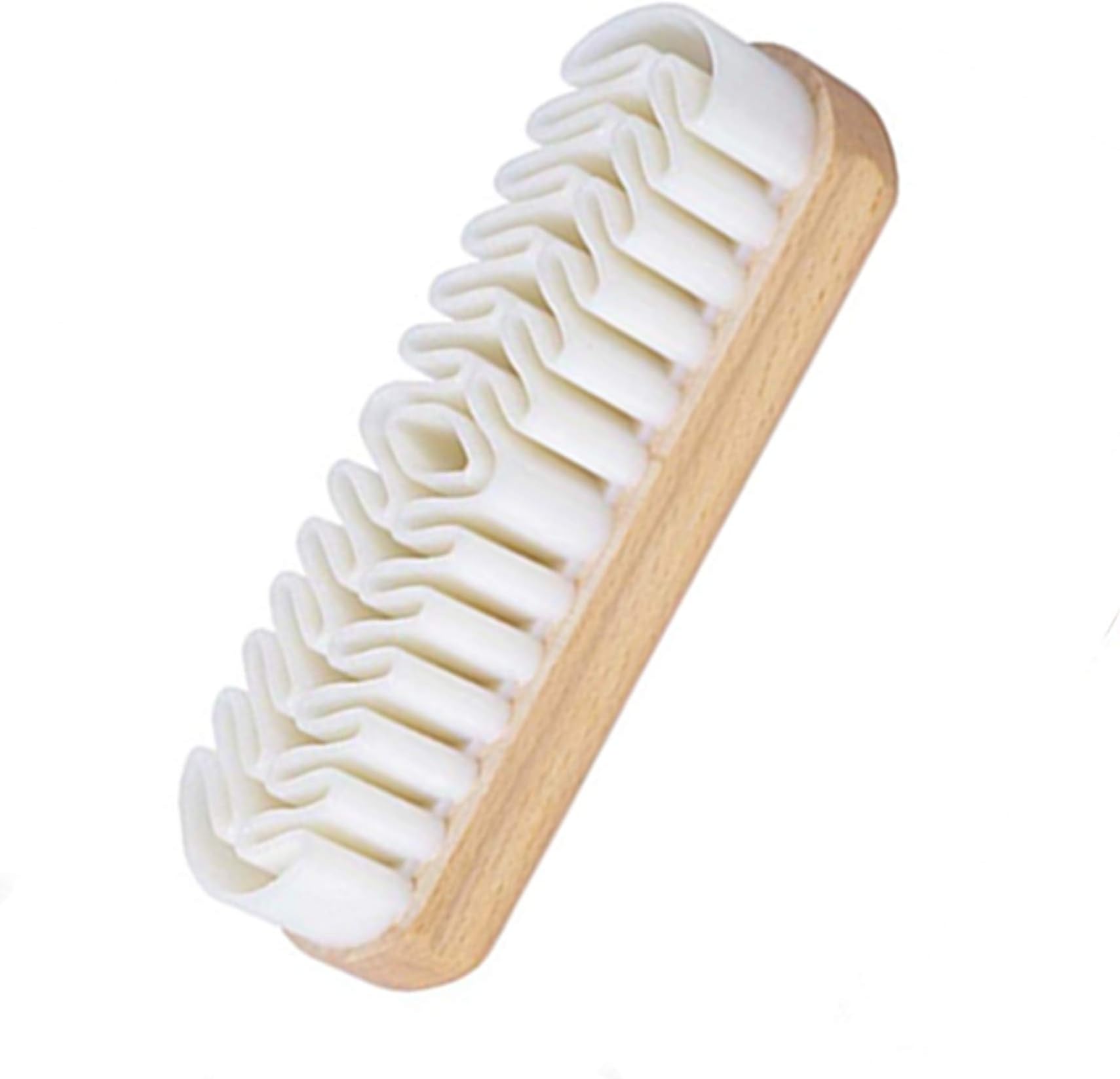 Suede & Nubuck 2 Ways Leather Larger Brush Cleaner (1 Pack, Longer Wires [Larger Surface])