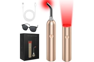 DUGSDG Red Light Therapy for Body & Face Inflammation with Dual 660nm, Portable Near Infrared Light Therapy for Joints & Muscles Pain Relief with 810nm, 850nm, 940nm, Effective 2 in 1 Modes Design