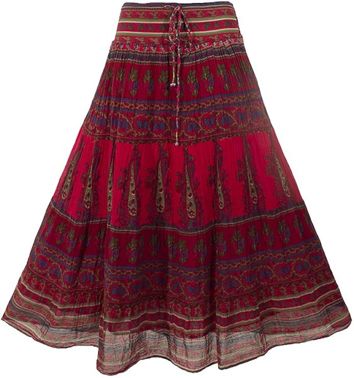 jupe indienne longue