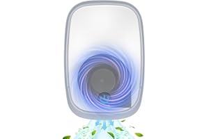 YDFAC Ionizer Air Purifier, Plug In Air Ionizer, Air Ionizers for Home, Air Cleaner with Fresh Negative Ion Airflow Output, for Bedroom Office Odor Smoke Dust