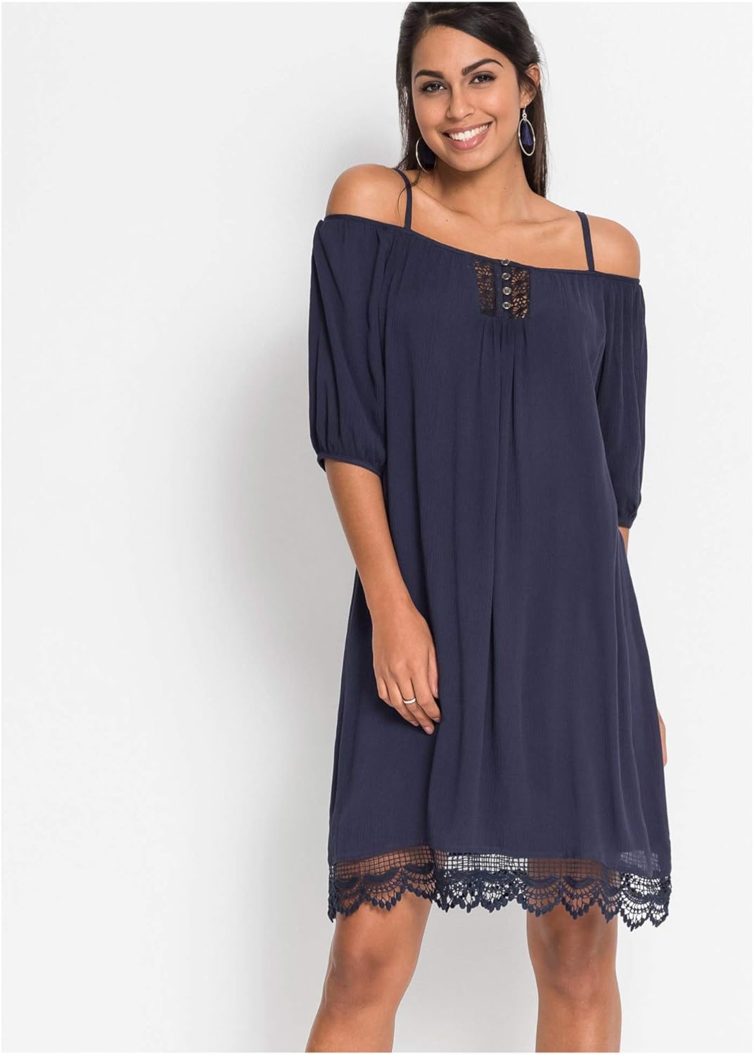 Kleid Dunkelblau Bonprix Kleid Dunkelblau Bonprix