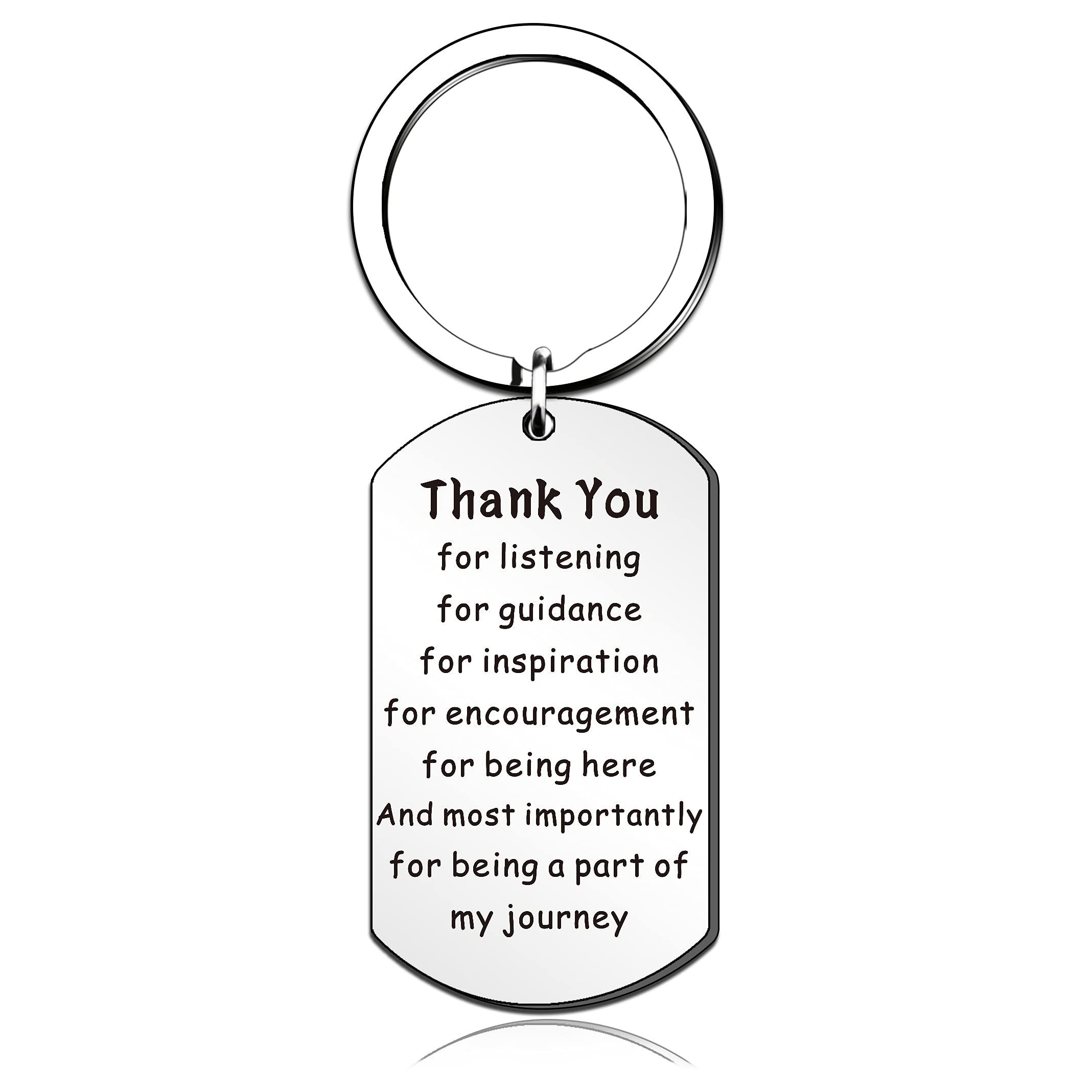 QMVMV Thank You Teacher Gifts Appreciation Keyring Leaving Goodbye Farewell Retirement Gifts Christmas Birthday Present for Teachers Boss Supervisor