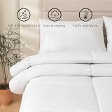 Good Nite Single Duvet 10.5 Tog White 135x200cm Corner Ties view 2