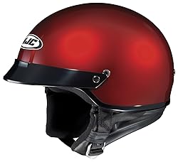 HJC CS-2N Wine Berry Half Helmet - 2X-Large