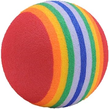 Pelota de Juguete para Perros Color Goma Pelota de Peluche para ...