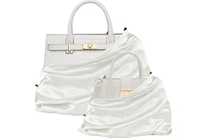 P Pothuiny 2 Pcs Satin Dust Bags for Handbags