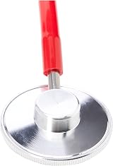 Timesco Ruby Single Head Stethoscope TD1-13-105, Red, Latex Free view 3