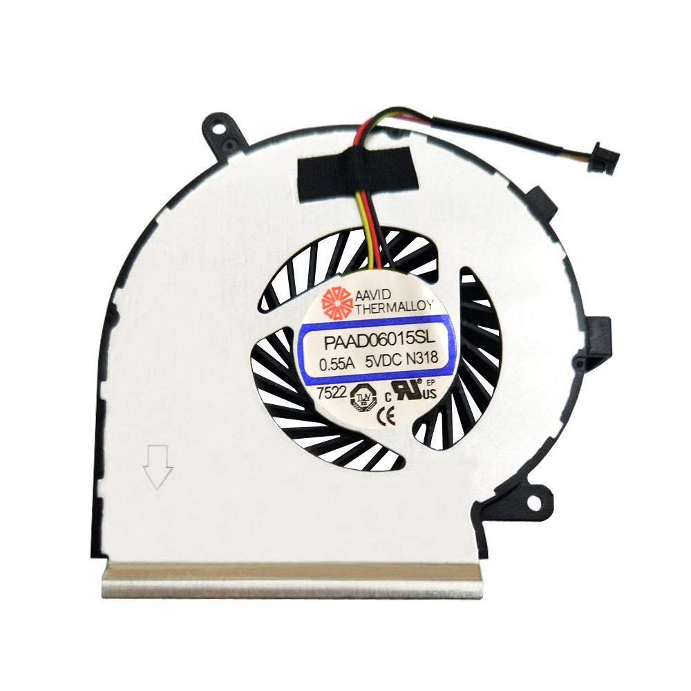 iHaospace PAAD06015SL Replacement Laptop CPU Cooling Fan For GE62 GE72 PE60 PE70 GL62 N303 Notebook Cooler Radiators