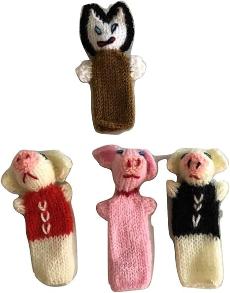 wool finger puppets