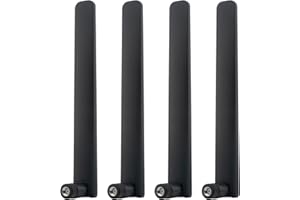 Kaunosta 5G 4G LTE 3G T-Mobile Antenna (4 Pack) 12dBi High Gain Wide Band RP-SMA Male OmniDirectional External Antenna for T-