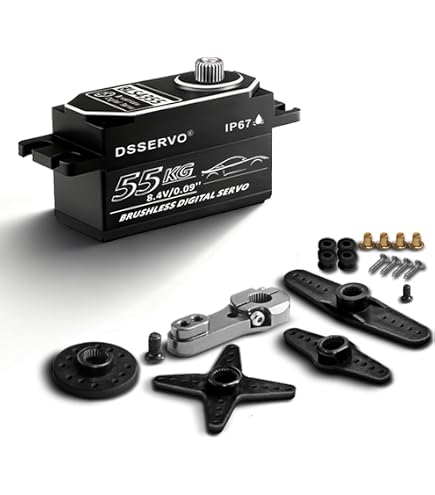 Amazon.com: Sanwa 107A54478A PGS-LH II Low Profile brushless Servo