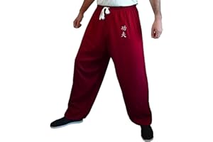 TAO Kung Fu Pants Tai Chi and Wing Chun Bottoms Style for Women and Men Martial Arts Trousers Light and Smooth
