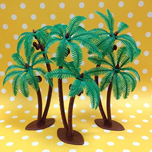 Palm Trees with Coconuts Cake/Cupcake Toppers 12 pcs by Bakery