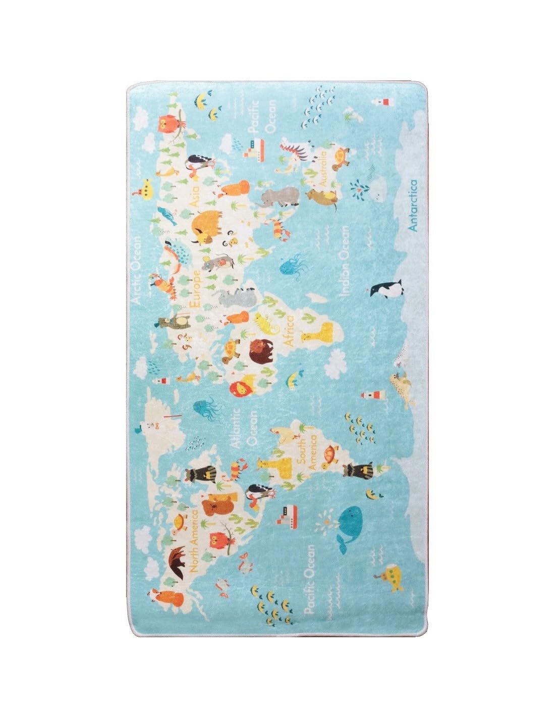 MANI TEXTILE Enfant Rug Polyester Blue 100 x 150