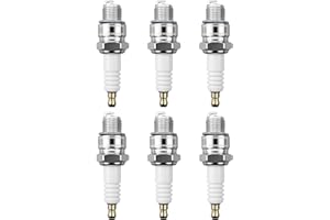 6 Pack Copper Marine Spark Plug Compatible with Mercury Mariner Johnson Evinrude, Replacement for QL77CC 941M BZ7HS10