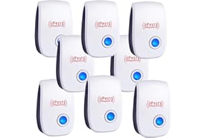 WYEWYE Ultrasonic Pest Repeller 8Pack Mouse Repellent, Indoor Pest Control, Pest Repellent Ultrasonic Plug in, Spider Repellent, Indoor Ultrasonic Repellent for Roach, Rodent, Mouse, Bugs, Mosquito, Mice
