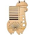 Alpaca Shaped Spinner's Multitool - Spinning Control Card with Twist Angle and Diz