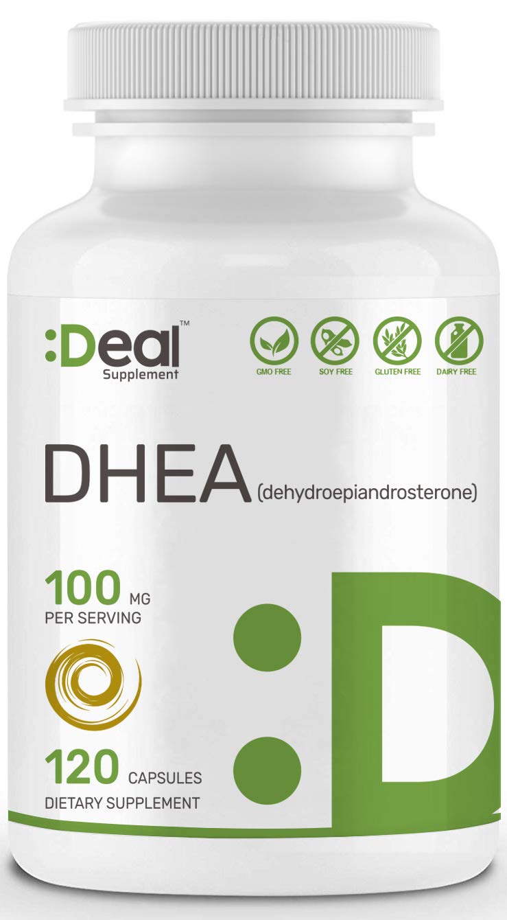 Extra Strength DHEA 100mg, 120 Capsules, Support Weight Management