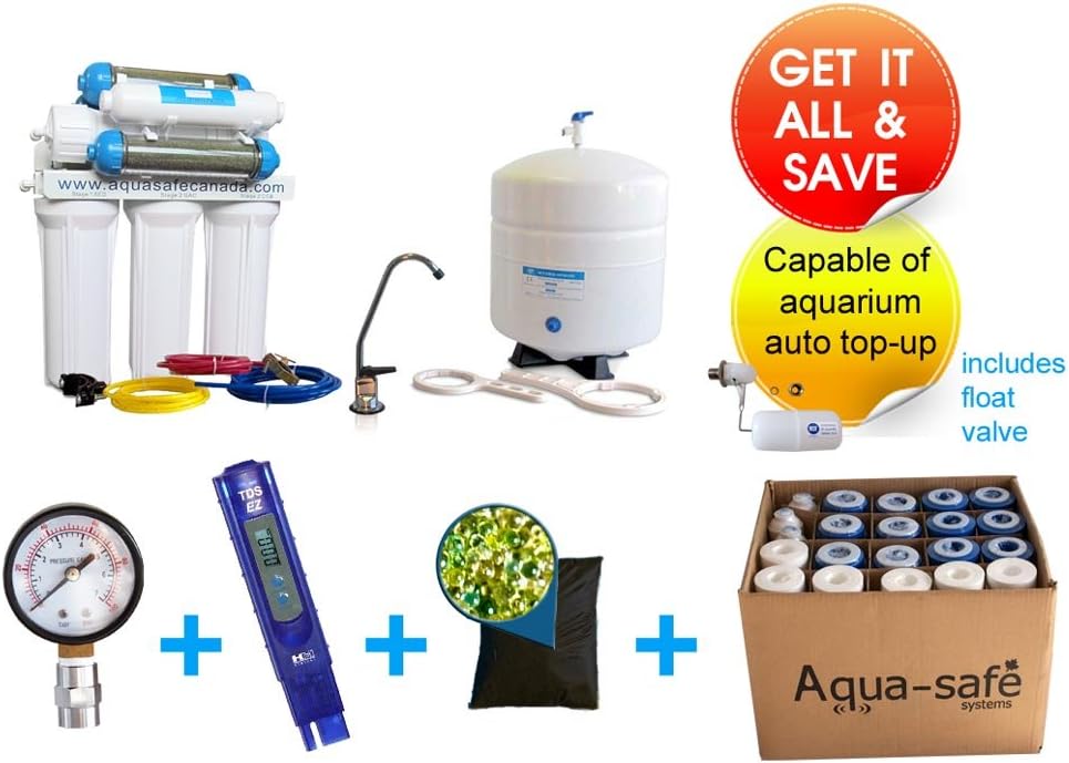 Aquarium PRO 8 Stage Dual Purpose RO/DI Combo