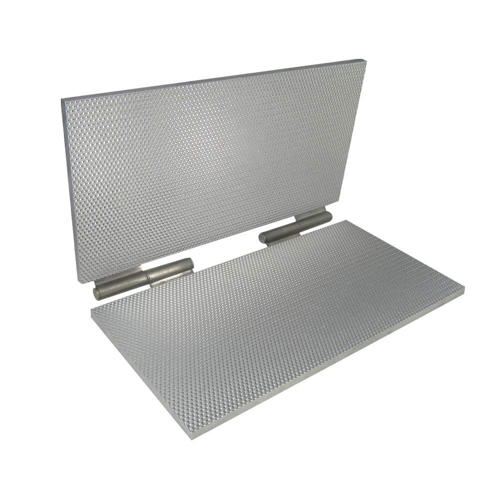 YUCHENGTECH240*460mm Beeswax Embossing Mold Machine Beeswax Foundation Mill Cell Size 5.4mm 4.9mm Optional for Production of Honeycombs (4.9mm)