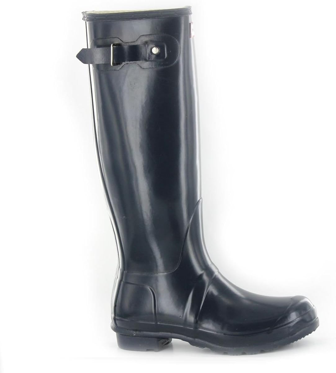 navy blue hunter boots