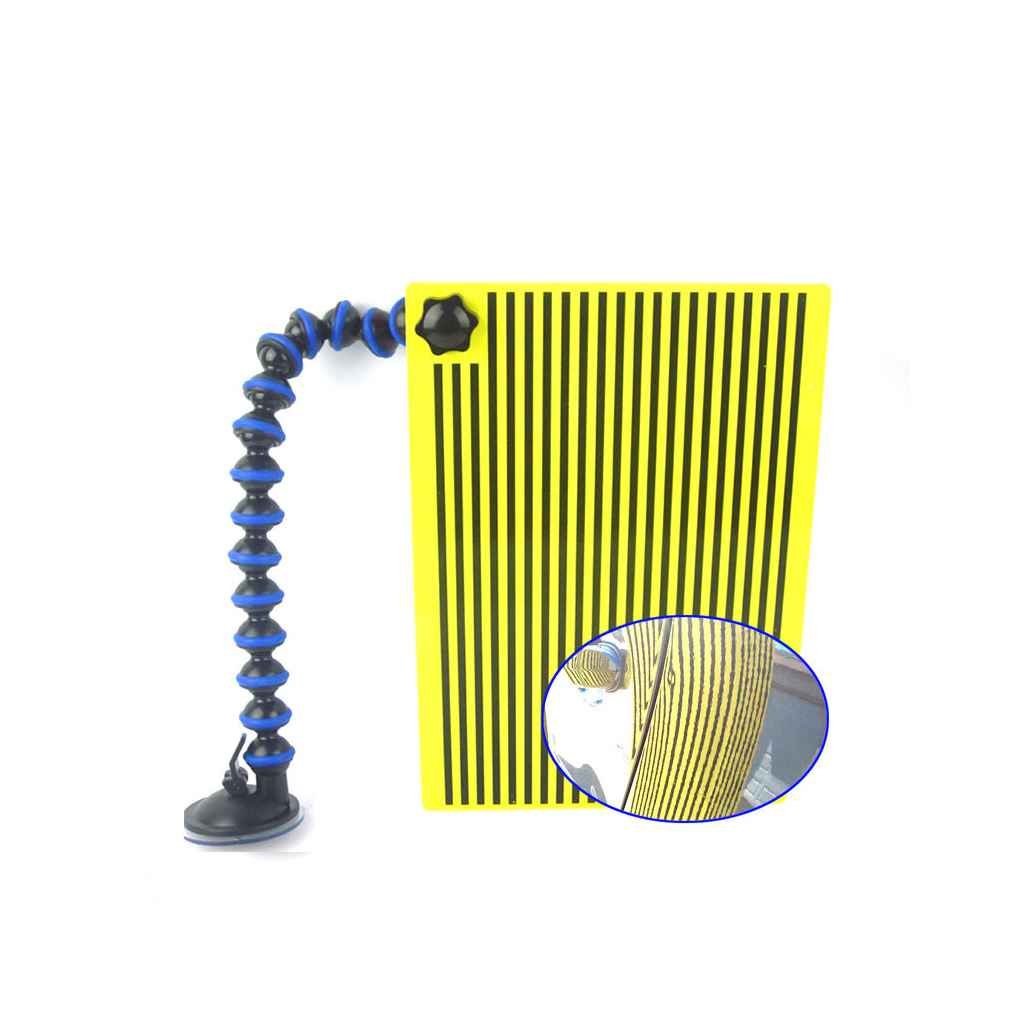 PDR Tool PDR Line Board Reflector Board With Adjustable Holder Yellow