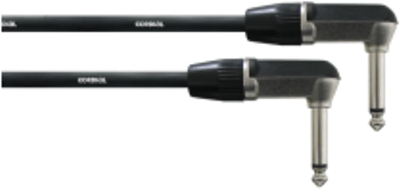 Cordial CFI 1.5 RR Jack Cable [1x Jack Plug 6.35 mm - 1x Jack Plug 6.35 mm] 1.50 m Black