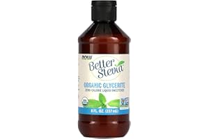 Now Foods Stevia Glycerite, 8 Fl Ounces (Packaging May Vary)