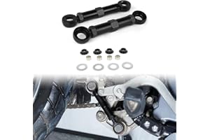 Xitomer 0-4'' Adjustable Lowering kit, Fit for i ZX6R 636 i ZX6RR 03-06/ ZX-12R 2000-2006/ ZZR600 2005-2008, Fit for GSX-R1000 2005-2006 / GSF1200 2001-2005 Suspension Links Lower kits Lowering