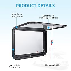 RVSNAIL RV Window for Trailer Camper, 30" W x 22" H
