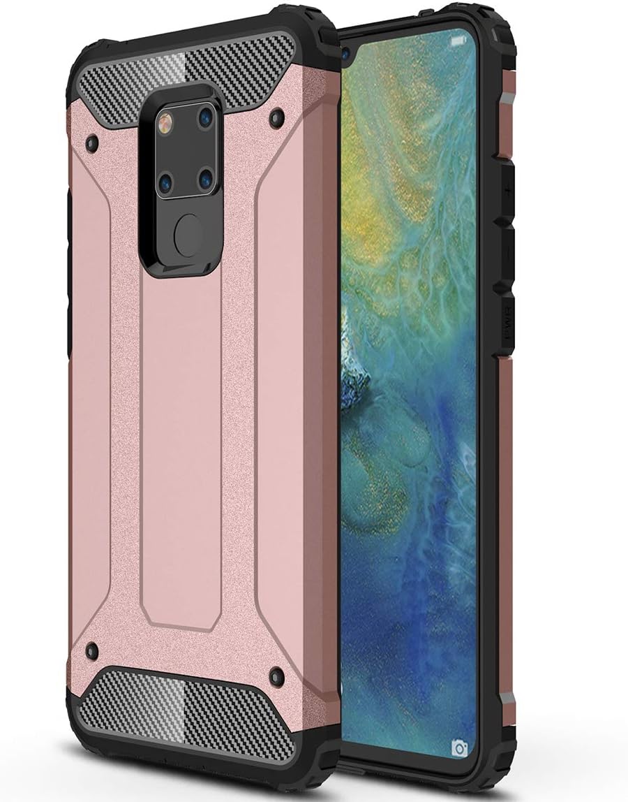 J&H Huawei Mate 20 X (5G) Armour Protective Case, Huawei Mate 20 X (5G) Hard Shell Rugged Case, Hybrid Dual Layer Shockproof Case for Huawei Mate 20 X (5G)