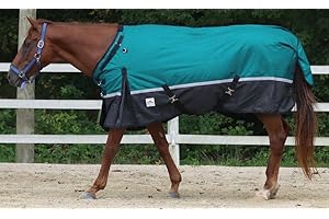 Rugged Ride Reflect 1200 Denier Turnout Sheet -Adjustable Neck - Reflective Stripe