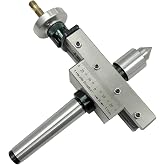 NEW IMPROVED TAPER TURNING ATTACHMENT WITH REVOLVING LIVE CENTER FOR LATHE MACHINE-METRIC (2MT)- SEE Working VIDEO**