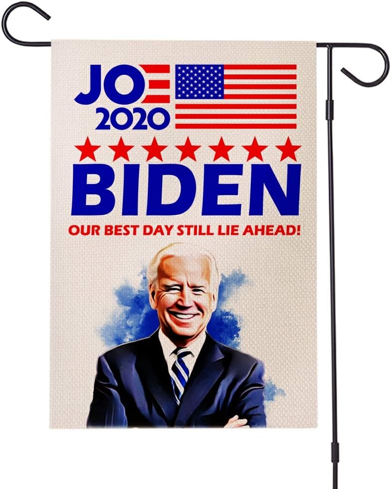 Amazon Com 2020 Biden Garden Flag American President Election Yard Flag Outdoor Garden Decorations 1 Pc Jbpren Shuicai Garden Outdoor