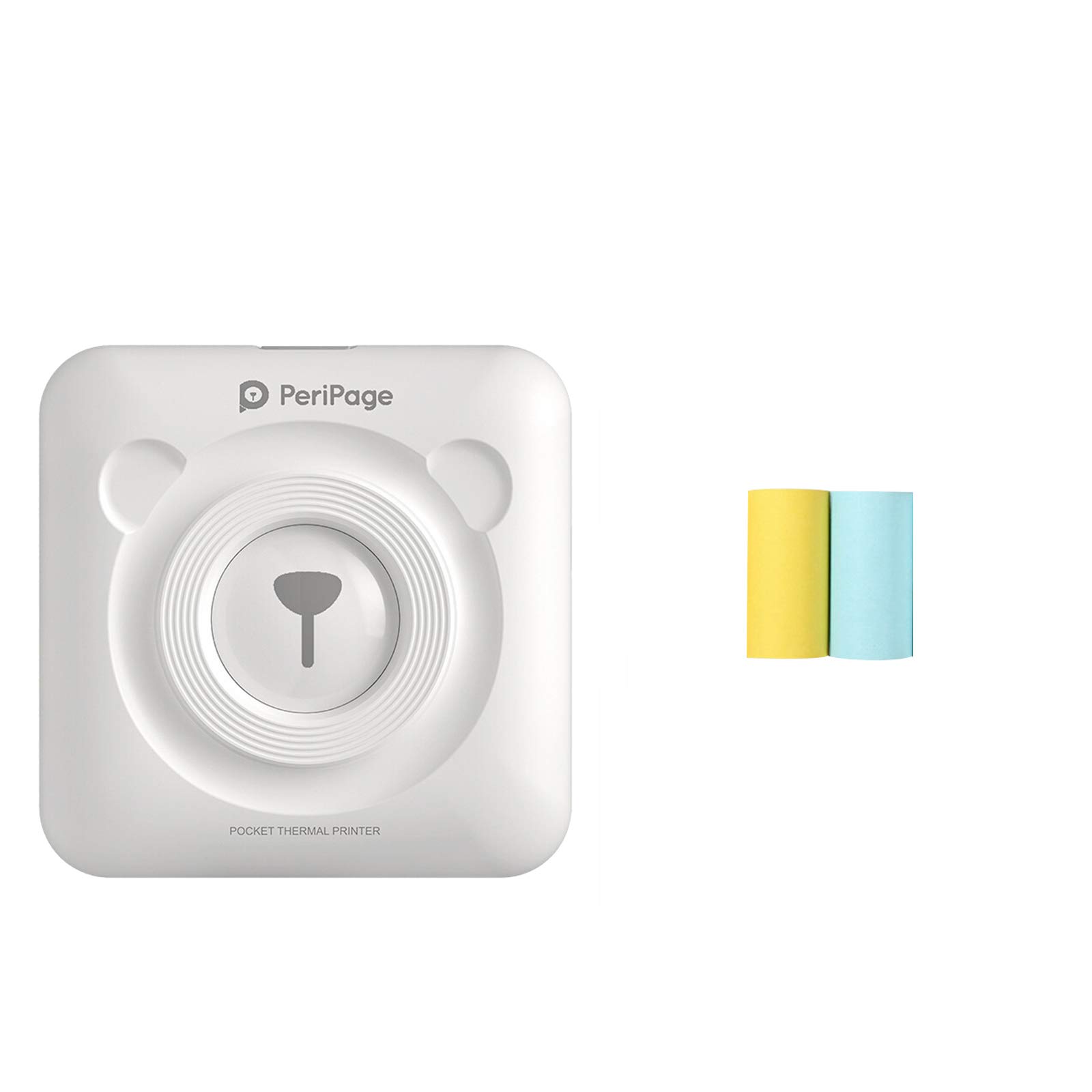 Smartphone Printer, Mini Photo Printer, Mini Wireless Blue-Tooth Thermal Photo Printer Pocket Note R