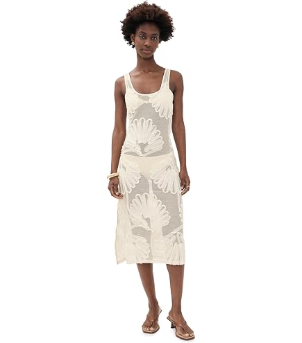 white dress with seashells MOON RIVER Women's Spaghetti Strap Seashell Midi Dress, Cream Multi, XS at Amazon Women's Clothing store Color:Classic Emerald Bouquet Style-Color-Dim:AP1E213212_AT412_M rolled edges Size Hand Dyed Print Cotton