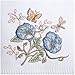 Lenox Butterfly Meadow Embroidered Hand Towel, Blue Flower