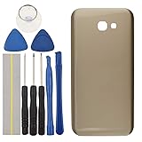 Gold Glass Back Cover with Pre-Installed Adhesive