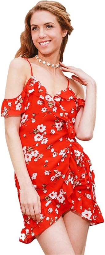 cute red sundress